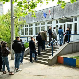 Hungarian parliamentary election in Budapest