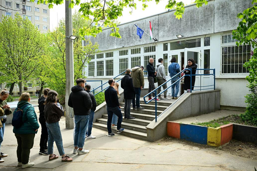 Hungarian parliamentary election in Budapest