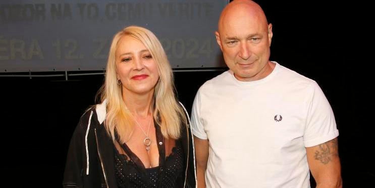 Daniel Landa s manželkou Mirjam