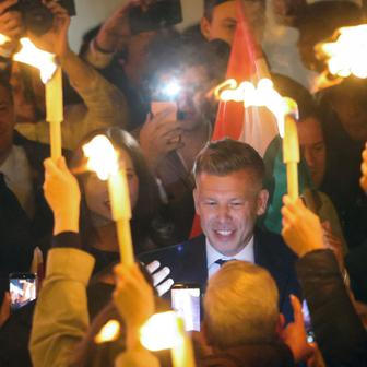 Hungarian parliamentary election in Budapest
