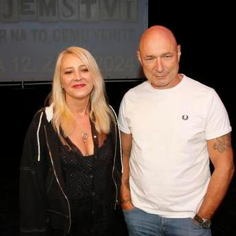 Daniel Landa s manželkou Mirjam