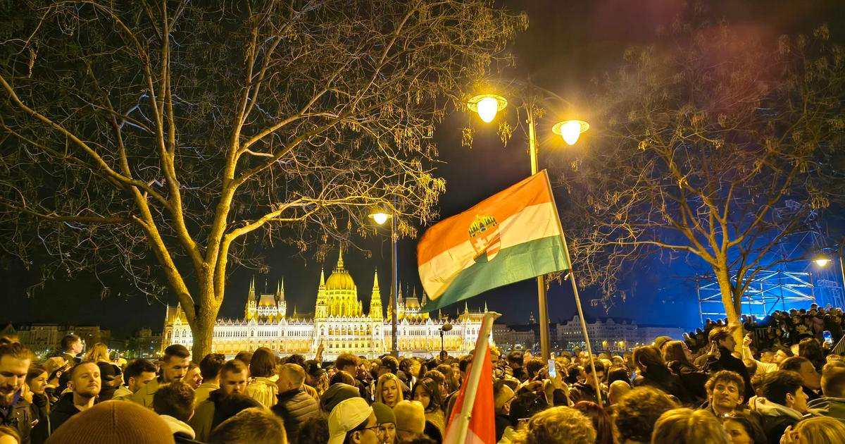 Video: Ulice Budapešti zaplavila radost z Magyarova vítězství, slavilo se celou noc