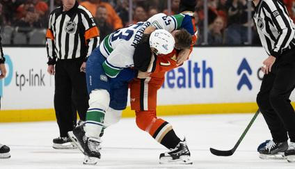 Canucks Ducks Hockey