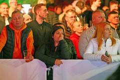 Budapešť v noci po volbách: Jedni slaví, druzí ztichli