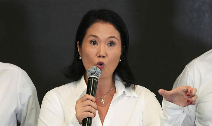 Peru's general election, in Lima