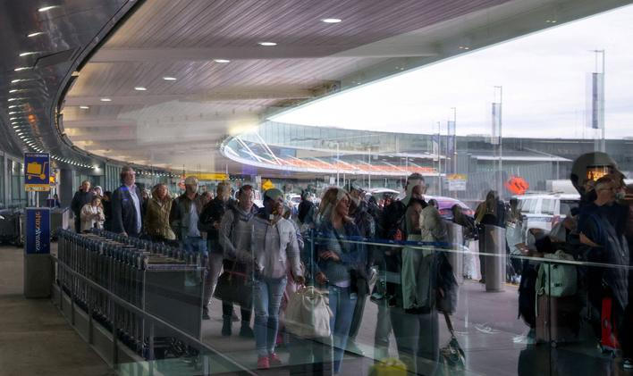 FILE PHOTO: TSA Security Lines at John F. Kennedy International Airport