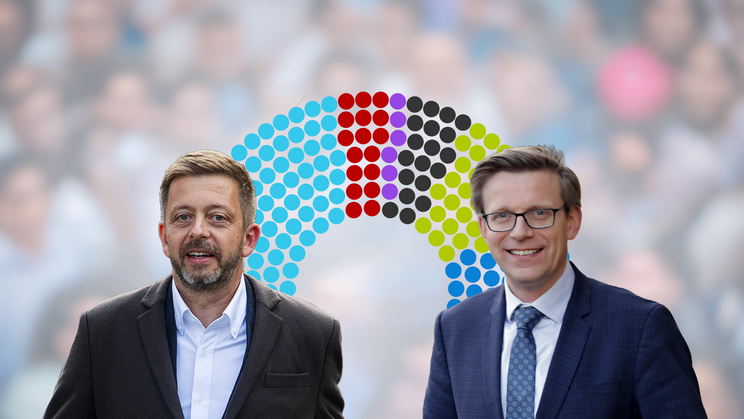 Poll of polls (Vít Rakušan a Martin Kupka)