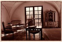 Archivní fotografie manželů Kaplanových ukazují, jak se na zámku kdysi žilo.