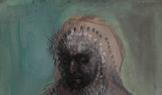 Jiří Petrbok: Kojil jsem sám sebe, 1993, tempera, grafit na sololitu