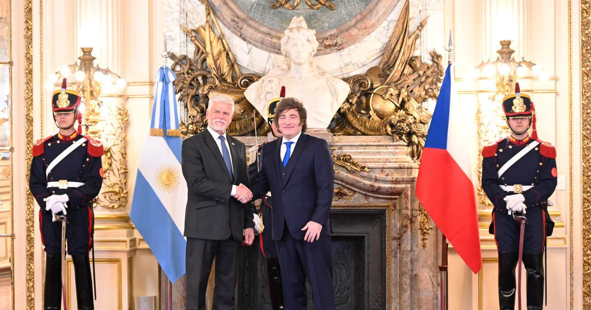 Pavel je v Argentině. Přivítal ho prezident Milei, řešili podporu Ukrajině