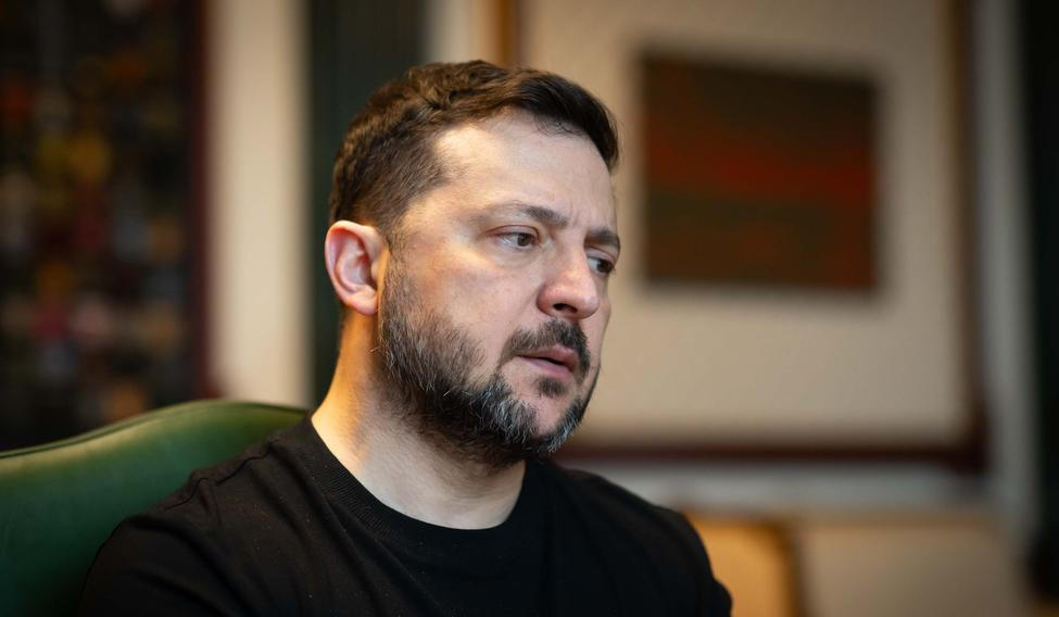 Ukrajinský prezident Volodymyr Zelenskyj.