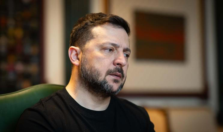 Ukrajinský prezident Volodymyr Zelenskyj.