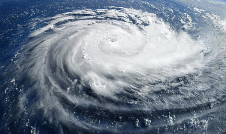 Super,Typhoon,,Tropical,Storm,,Cyclone,,Hurricane,,Tornado,,Over,Ocean.,Weather