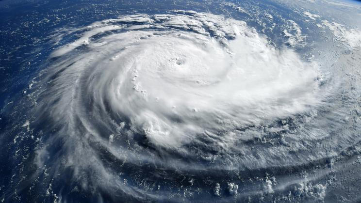 Super,Typhoon,,Tropical,Storm,,Cyclone,,Hurricane,,Tornado,,Over,Ocean.,Weather