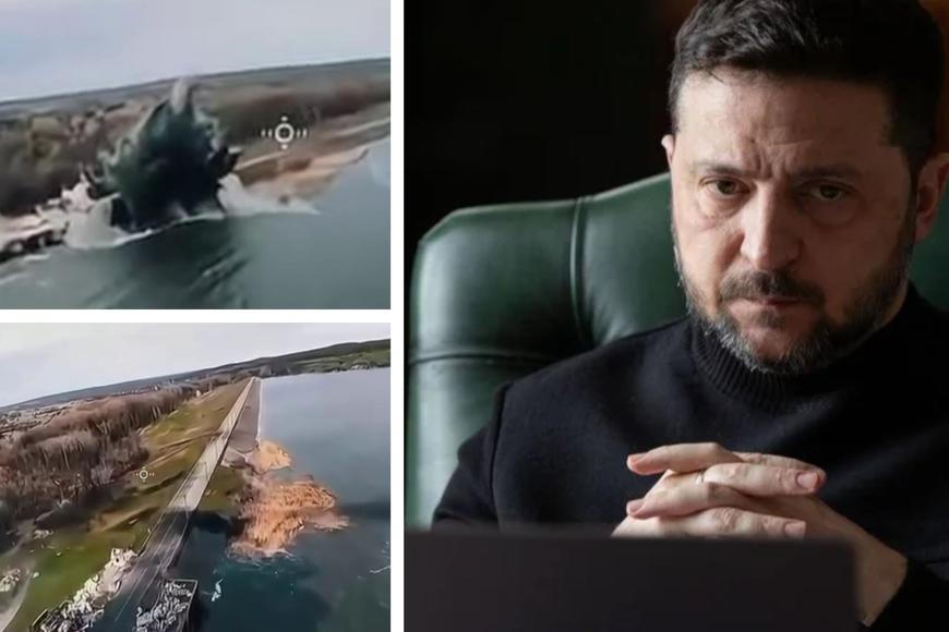 Krok od katastrofy. Rusové zasypali přehradu bombami, když bylo nejvíc vody