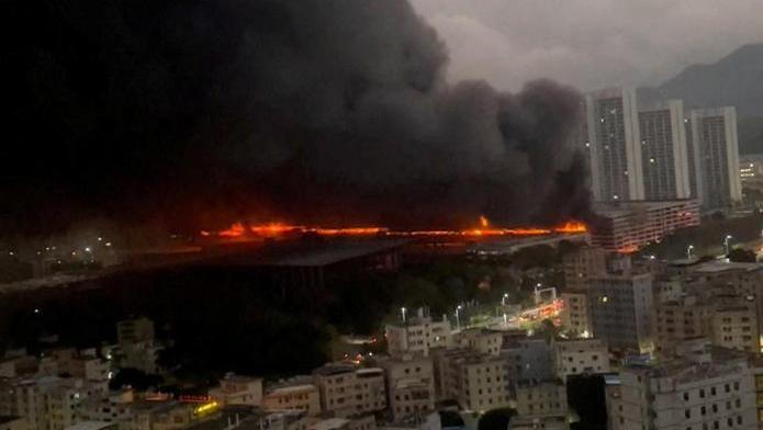 China's BYD says fire broke out at parking garage in Shenzhen