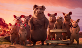 Z animovaného filmu Farma zvířat, který režíroval Andy Serkis.