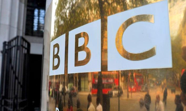 Sídlo BBC v Londýně.