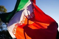 Protest against military action in Iran as the deadline set by U.S. President Trump for Iran to reopen the Strait of Hormuz looms, in Washington