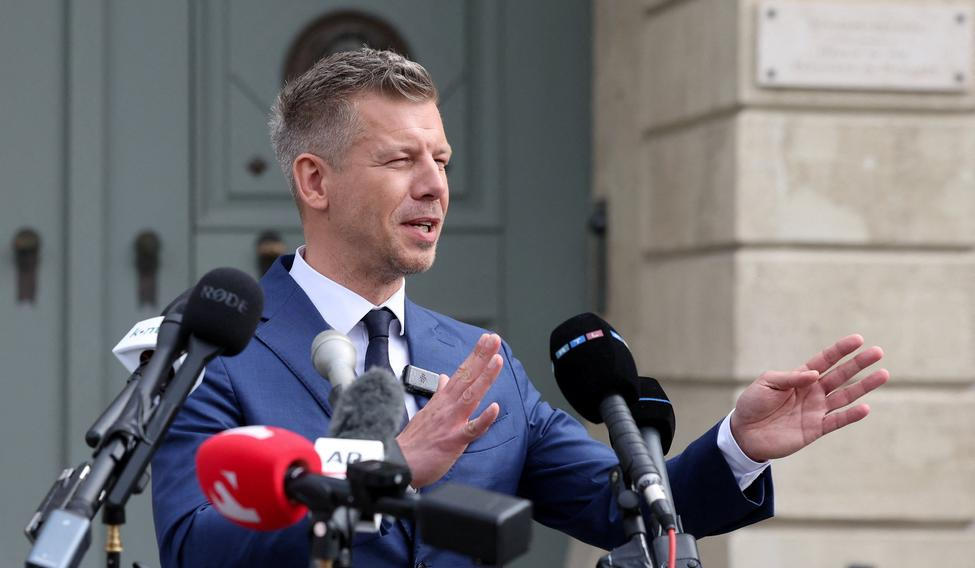 Budoucí maďarský premiér Péter Magyar.