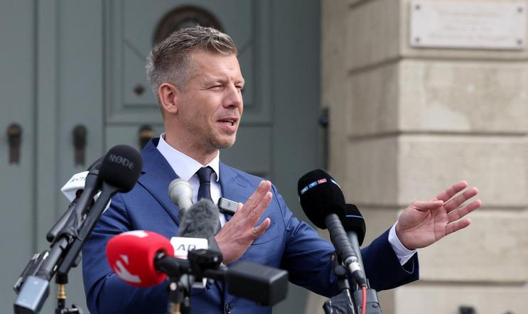 Budoucí maďarský premiér Péter Magyar.