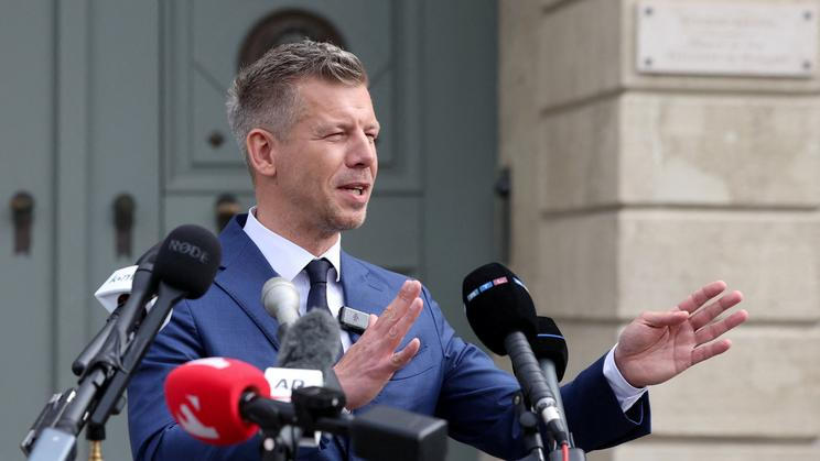 Budoucí maďarský premiér Péter Magyar.