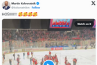 „Zajít večer mezi lidi a podpořit svůj tým v závěru klíčového zápasu mi přijde skvělé,“ říká poslanec Martin Kolovratník (ANO).