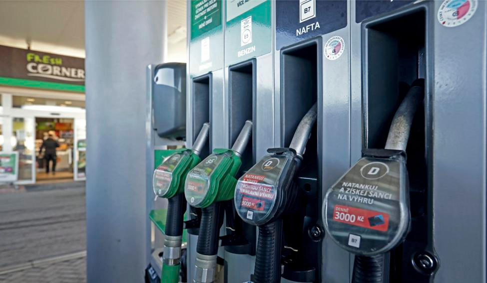  čerpací stanice, benzín, pumpa, nafta, palivo, ilustrační fotografie