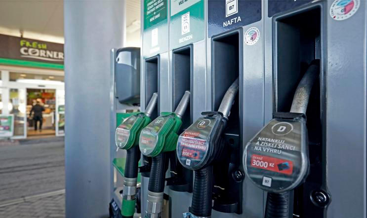  čerpací stanice, benzín, pumpa, nafta, palivo, ilustrační fotografie