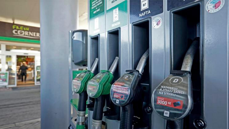  čerpací stanice, benzín, pumpa, nafta, palivo, ilustrační fotografie