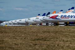 Ruzyně, letadlo, aerolinky, zrušené lety.