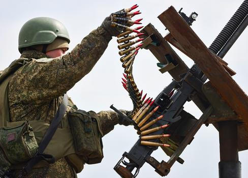 Ruský voják, ilustrační foto