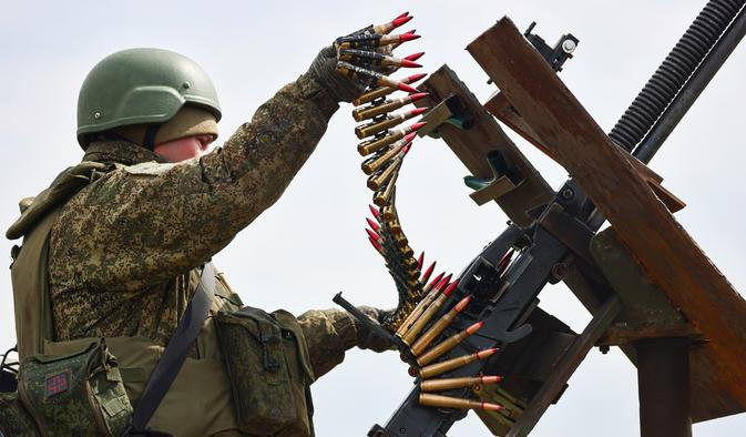 Ruský voják, ilustrační foto