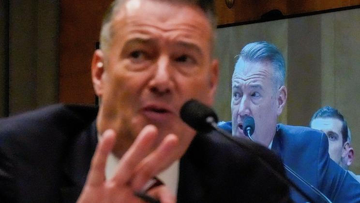 FILE PHOTO: Senate Homeland Security and Government Affairs Committee hearing on Capitol Hill in Washington, D.C.