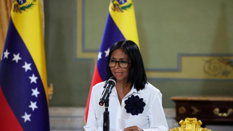 Prozatímní venezuelská prezidentka Delcy Rodríguezová.
