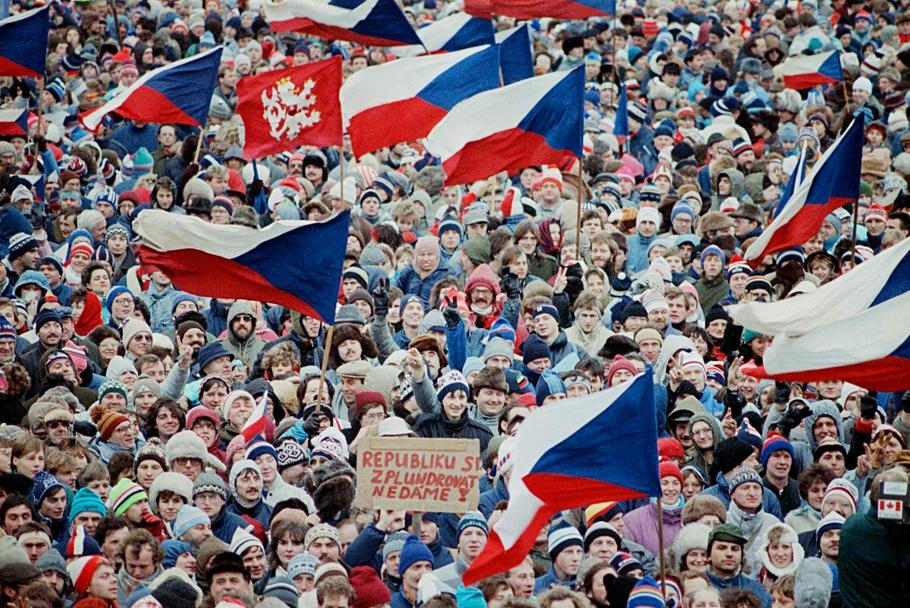sametová revoluce 1989