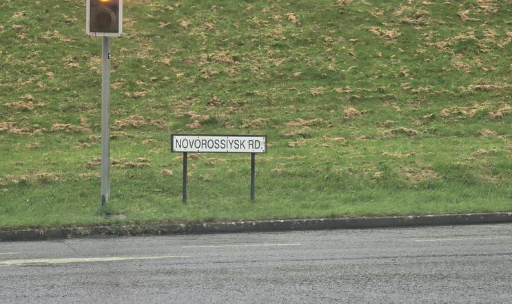 Novorossijská ulice v Plymouthu