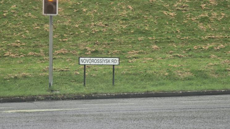 Novorossijská ulice v Plymouthu