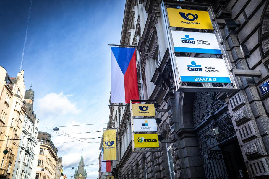 Česká pošta v Jindřišské ulici