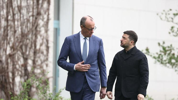 Ukrainian President Volodymyr Zelenskiy visits Berlin