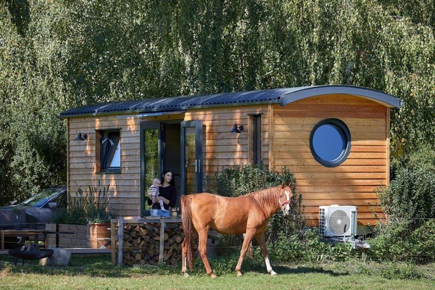 Maringotka snů. Když se 21,6 metru čtverečního promění v plnohodnotné místo pro život