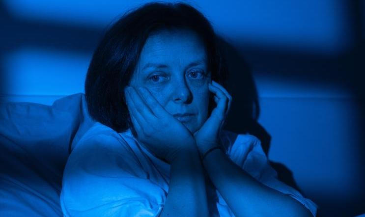 Woman,Suffering,From,Insomnia,And,Sleep,Disorder,Waking,Up,From