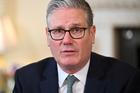 British Prime Minister Keir Starmer hosts social media industry leaders to discuss child safety online, in London
