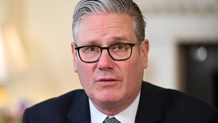 Britský premiér Keir Starmer.
