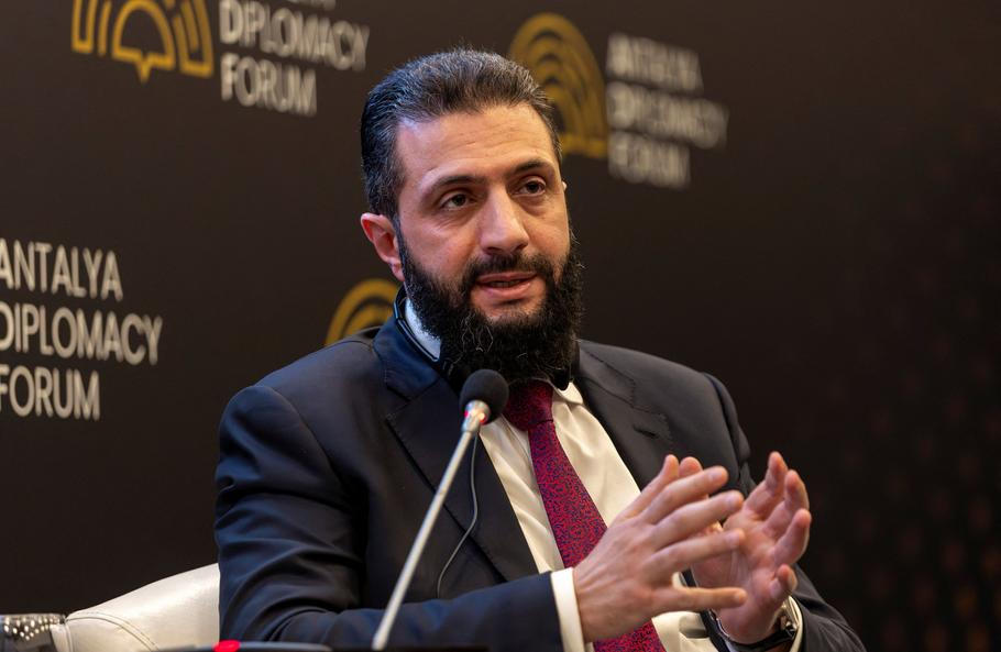 Prozatímní syrský prezident Ahmad Šara. Foto ze 17. dubna 2026. 