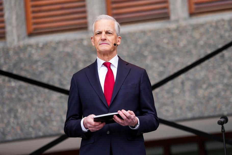 Norský premiér Jonas Gahr Störe.