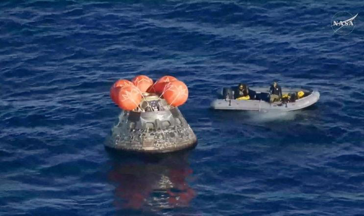 Artemis II crew returns to Earth