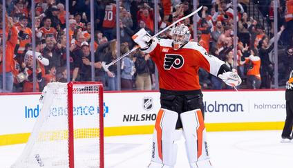 Daniel Vladař, brankář Philadelphia Flyers