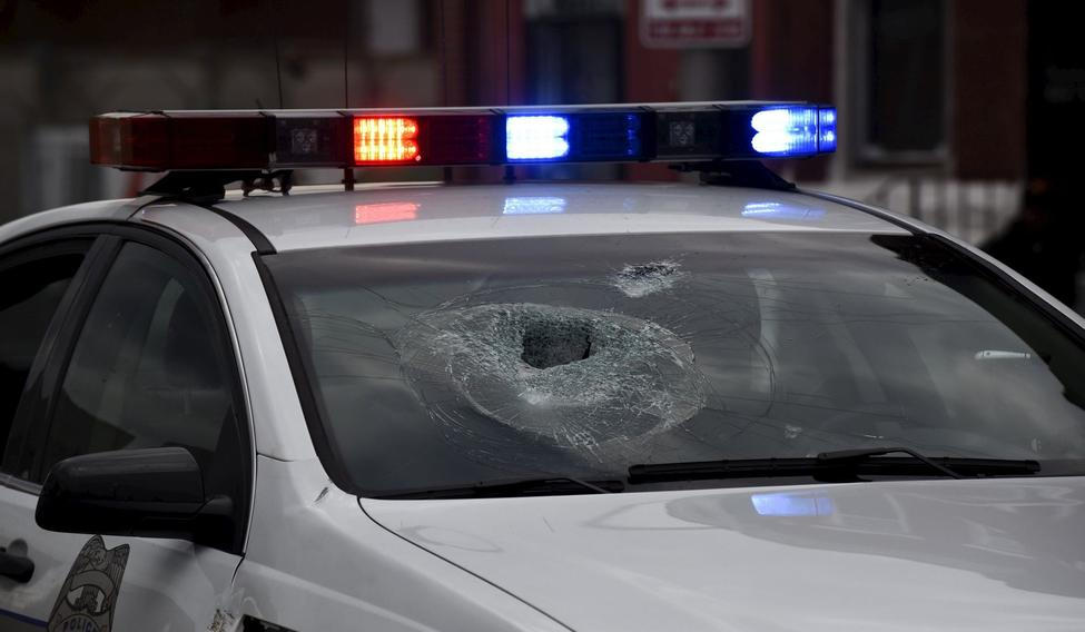 USA - Baltimore - nepokoje - policie