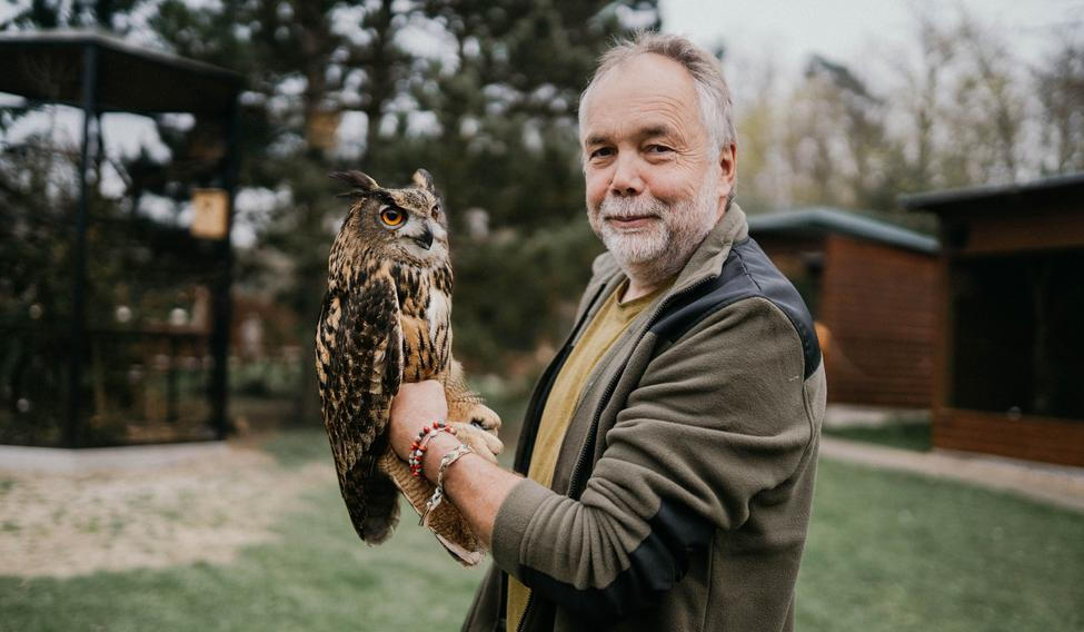 Lidé mu nosili stále další zraněná zvířata, a tak Libor Šejna založil v Makově záchrannou stanici.